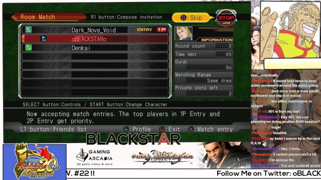 Sunday Night R.A.W. #22 (part 3) -- mlp715 vs. Dark Nova Void, FT5