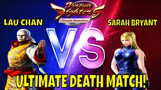 VF5US- ULTIMATE LAU X SARAH DEATH MATCH! (Virtua Fighter 5: Ultimate Showdown)- Lau Chan Gameplay.
