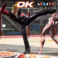 Middle Kick~Jab~Low-High Kick