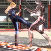 Back Knuckle Low Kick
