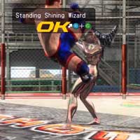 Standing Shining Wizard